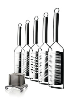Microplane Reiben Professional Komplett-Set, 6tlg