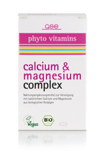 GSE Calcium &amp; Magnesium Complex (Bio), 60 Tabletten