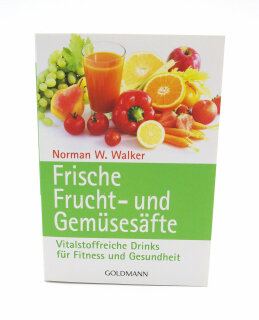 Buch Frische Frucht- u. Gemüsesäfte, Dr. Norman Walker