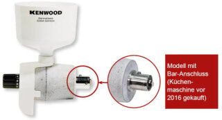 Schnitzer Getreidemühle Mahlansatz Kenwood kleines Mahlwerk (bis 2016)