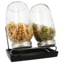 Eschenfelder Sprossenglas System II, 2x 1500 ml, Schale...