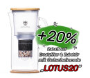 Lotus Vita Enya Wasserfilter-Kanne Natura Plus (Blume des...
