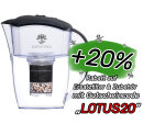 Lotus Vita Esprit Wasserfilter-Kanne Natura Plus 1,3l